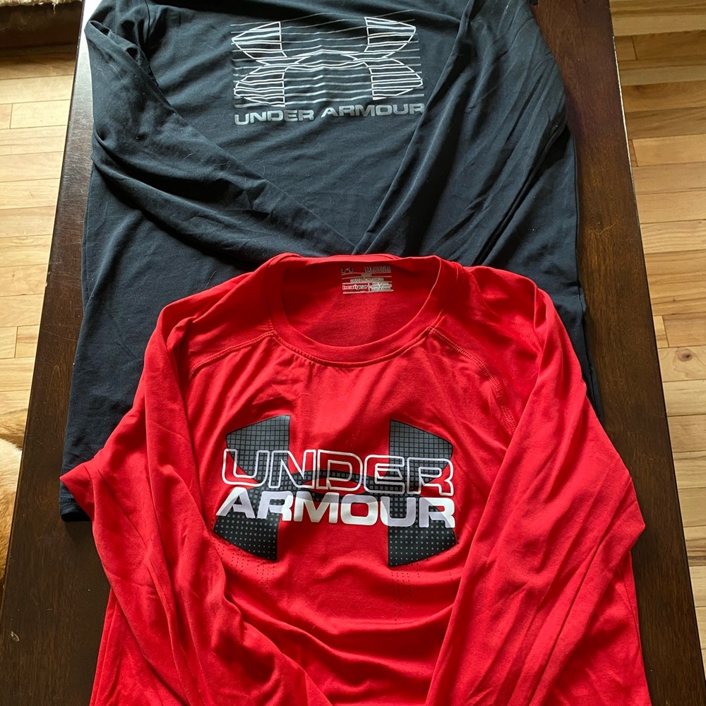 Under Armour long sleeve shirts